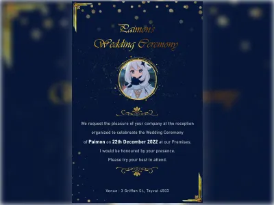 Wedding Invitation Card ad design figma graphic design illustration