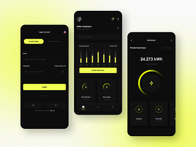 Alternated - Natural Sources Apps app apps graphic design mobile natural ui uiux user interface