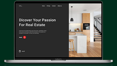 Real estate website adobexd design figma mehrabbozorgi real estate ui uidesign uiux web web design website website design