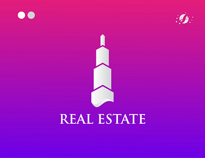 Real Estate modern Logo Design software logo