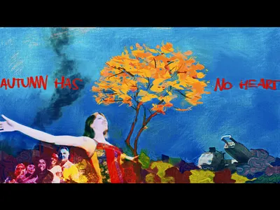 autumn has no heart illustration