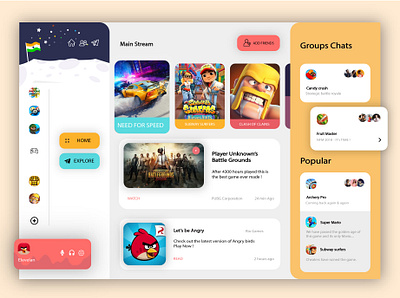 Gaming webpage design By Parvez Khan Baloch Pariza Graphics Hub adobe bannerdesign branding creatives gif graphic design graphicsdesigner illustrator kalol logo motion graphics packaging parizagraphicshub parvezkhanbaloch photoshop posterdesign socialmedia typography ui webpage