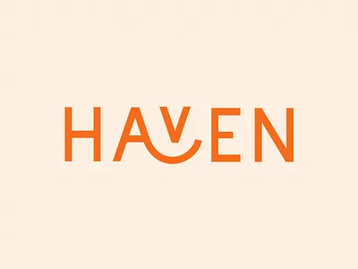 branding | haven branding design feminine haven logo pregnancy pregnant support typography wordmark
