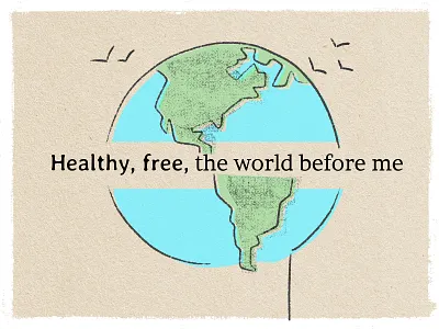 Open Road digital digital art digital painting digitalart illustration poem text