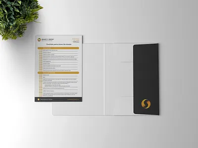 Company documents stationery