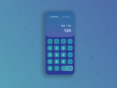 Daily UI :: 004 004 app calculator dailyui design figma graphic design purple ui