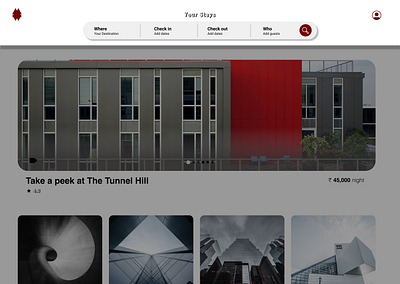 DailyUI 67 - Hotel Booking app dailyui dailyui67 design hotel booking product design ui ux