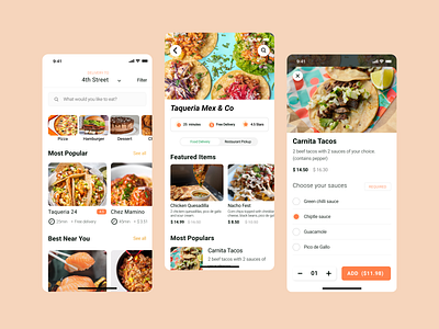 Foodies (Food Delivery app) design foodapp fooddelivery graphic design productdesign ux webdesign website