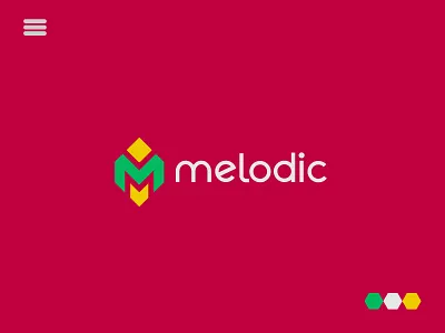 Melodic / Logo Branding design 2d logo branding branding design business logo design graphic design illustration logo logo branding logo design logofolio logos minimal logo minimalist logo monogram logo typography logo vector