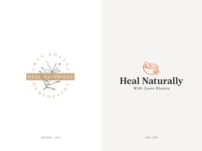 Homeopathic Medicine Clinic - Logo Redesign brand identity branding design figma graphic design guidelines logo logo redesign rebrand visual visual brand visual identity web design website redesign