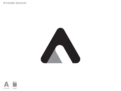 A+ Book - logo design a b c d e f g h i j k l a letter a monnogram book book logo brand brand identity branding education logo icon logo logo design logo designer logo mark logodesign m n o p q r s t u v w x y z minimalist logo modern logo negative space symbol
