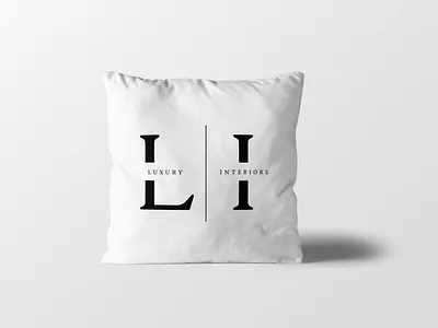 Luxury Interiors Branding branding design logo