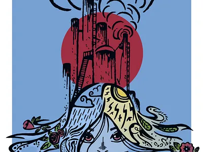 Head above water artwork digital digital art digital artwork digital illustration digital painting illustration