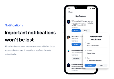 Notifications design mention mobile design notification notification ui pop up schedule thong bao