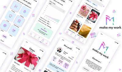 Application Make My Work design ui ui design uidesign ux design
