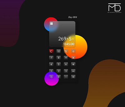 Calculator - DailyUI - 004 dailydesign dailyui day004 design logo ui ux
