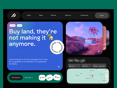 Real estate | website 3d branding creative design graphic design illustration landing page minimal page product property property management real estate agency real estate ui realestate realestateagent ui ux web website