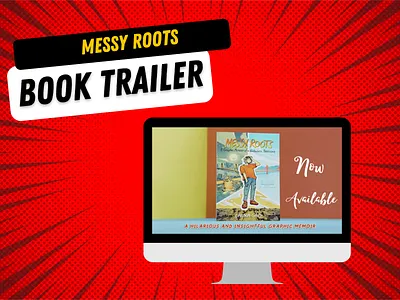 Book Trailer animation motion graphics