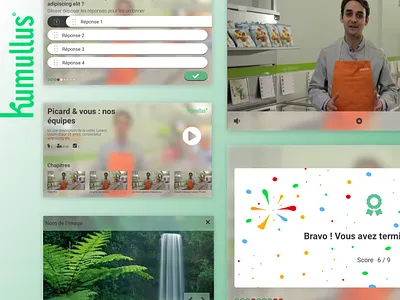 Kumullus Player interactif design ui ui design uidesign ux design