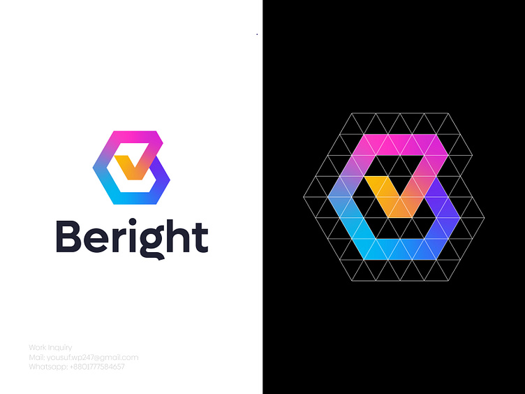 Beright Logo and Brand Identity Design by Sumon Yousuf for Wonlift on ...