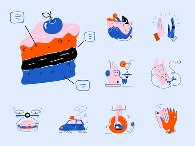 Ellsy figma illustration illustrations illustrator pack vector website