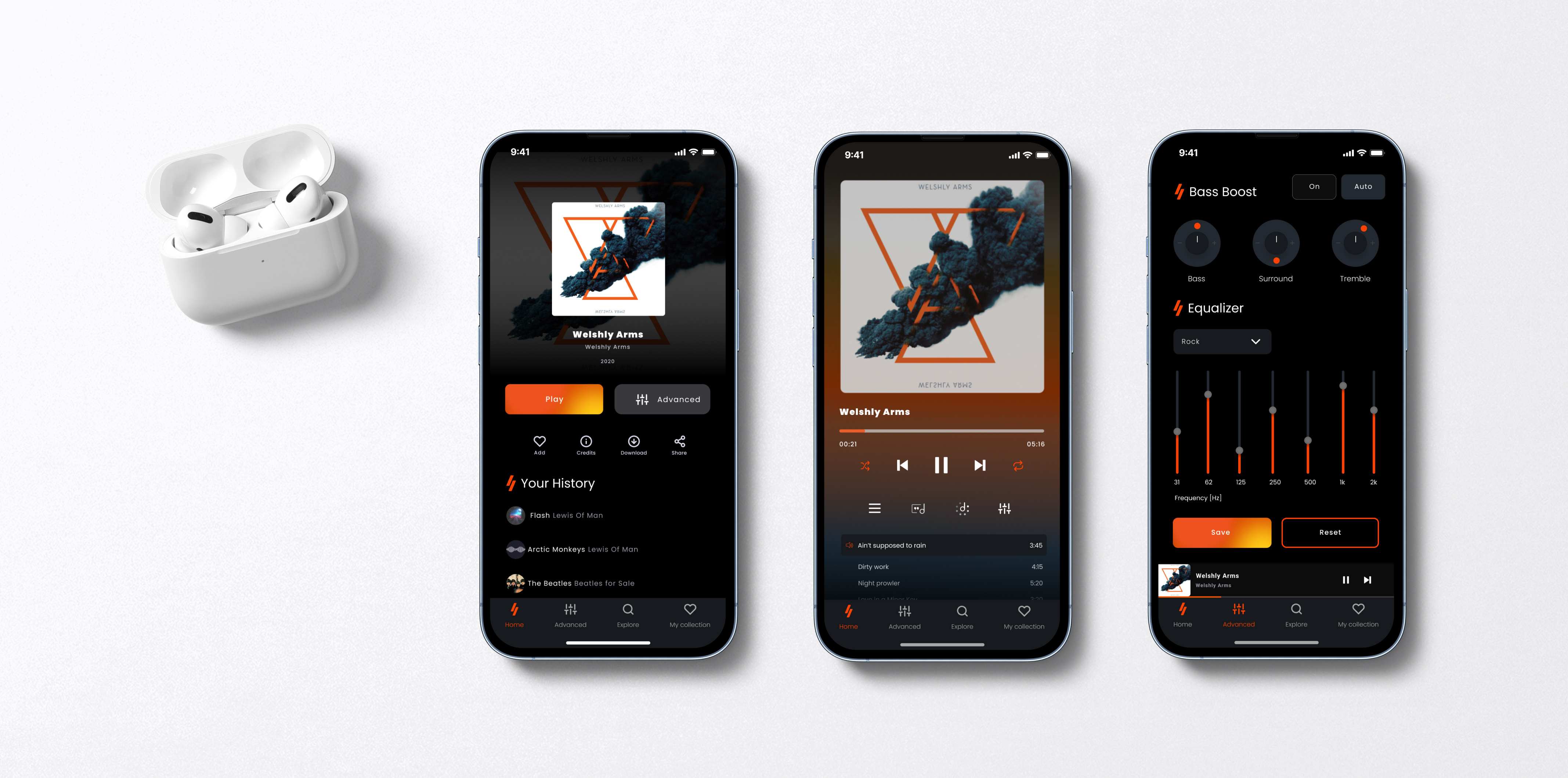Design Redesign Concept for Winamp app bootcamp design ui ux