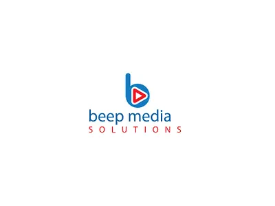 Beep Media logo b logo media logo modern logo youtube logo
