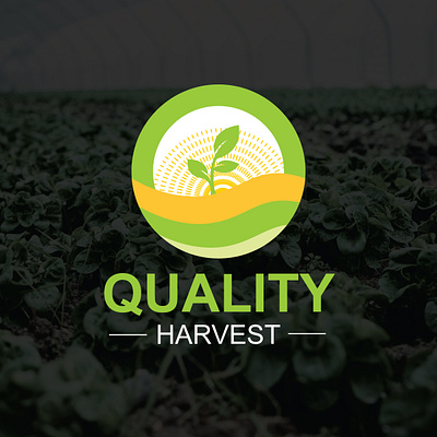 Quality Harvest agriculture logo agriculture logo business card businesslogo card design graphic design illustration logo modern logo simple logo