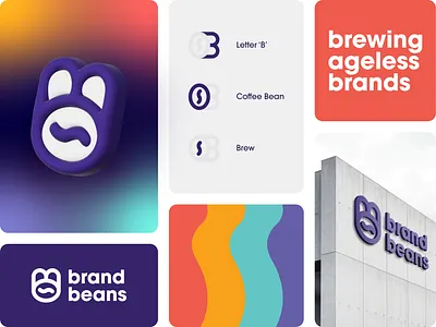 Brand Beans | Logo & Branding | Kantaap Designer advertisement ageless agency brand branding brew coffee designer influencer kantaap kewlani letter b logo marketing santosh