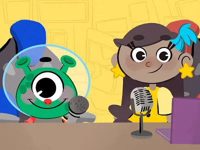 Sam y Spike character design digital digital art digitalart illustration