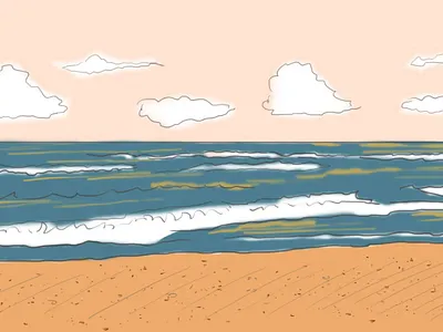 Mermaids art direction design graphic design illustration short film storyboarding