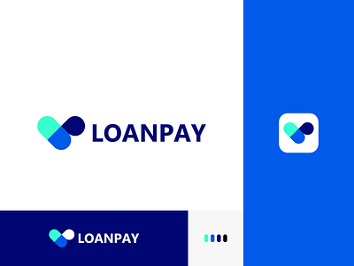 Loanpay unused logo bold brand brand identity branding design graphic design icon illustration loanpay logo logo design logo mark minimal modern pay typography vector