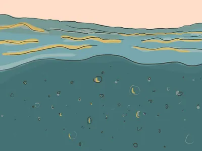 Mermaids art direction design graphic design illustration short film storyboarding