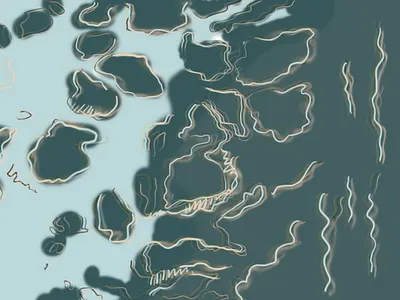 Mermaids art direction design graphic design illustration short film storyboarding