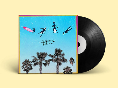 California • Cover Art cover art design graphic design graphicdesign music photomanipulation photoshop