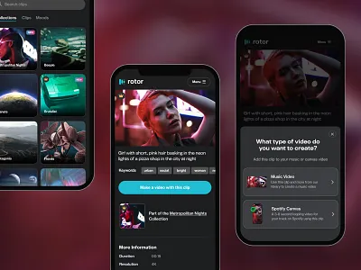 Improving onboarding with a public clip library belfast canvas clips create video mobile rotor video video creation
