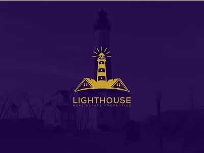 Lighthouse Real Estate Logo brand identity branding buildings logo business logo construction logo creative logo futuristic logo home logo lighthouse logo logo design logo type luxury logo minimal logo modern logo print real estate logo realtor logo sophisticate logo tranding logo web
