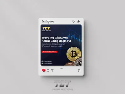 TCT - Crypto Team Social Media Design advertisement branding business cosmetics crypto design digital graphic design illustration instagram logo social media design trading ui vector