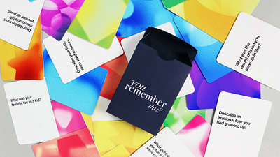 You Remember this? branding card game concept design game illustration logo procreate