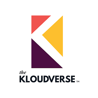 The Kloudverse branding design graphic design illustration logo typography ui vector