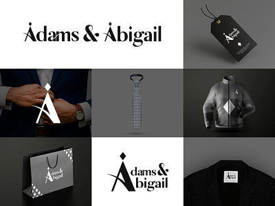 Adams & Abigail - Apparel Logo | Brand Identity apparel apparel logo beauty branding clothing clothing logo clothingbrand creative creative logo design fashion fashionlogo illustration logodesign logofolio logos logotype men clothing logo menfashion wordmark