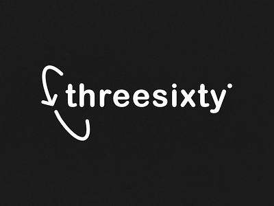 threesixty. logo design concept branding chaostheory design graphic design illustration logo typography