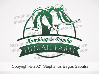 Logo Created - Hijrah Farm design graphic design logo vector