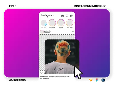 Free Instagram Mockup download free instagram instagram mockup instagram post mockup mockup psd