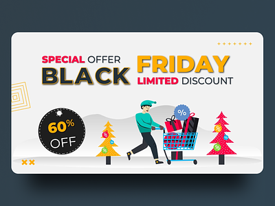 Black Friday (Holiday Shopping) black friday business creative design graphic design illustration infographic limited discount powerpoint powerpoint template premast presentation special offer