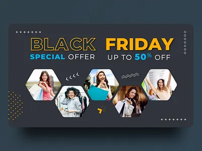 Black Friday (Holiday Shopping) black friday business creative design graphic design illustration infographic limited discount powerpoint powerpoint template premast presentation special offer
