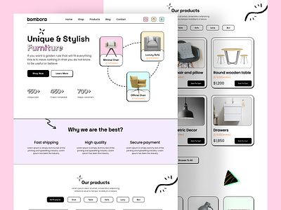 e-Commerce website 2022 ecommerce website colorful website design ecommerce ecommerce furniture ecommerce mobile app ecommerce website furniture furniture landing page furniture website interior design website landing page minimal website mobile app modern home website popular website ui ui design ux website