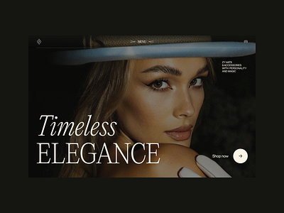 ZY Hats Website clean design digital ecommerce elegant fashion flat intelligent minimal shop trends typography ui ux web webdesign website