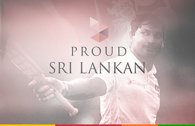 Farewell Sanga by Dialog cricket design graphic design illustration sri lanka typography