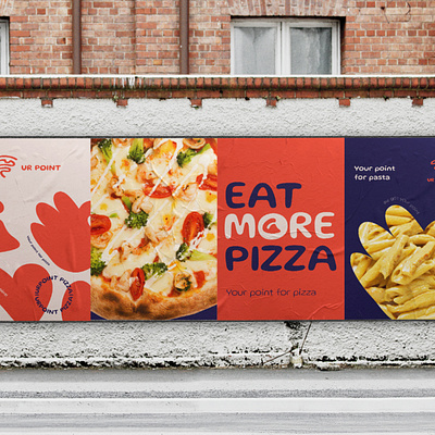 Urpoint Pizza - Brand Design brand brandingdesign brobrand bromadeit design illustration logo logos madebybro ui